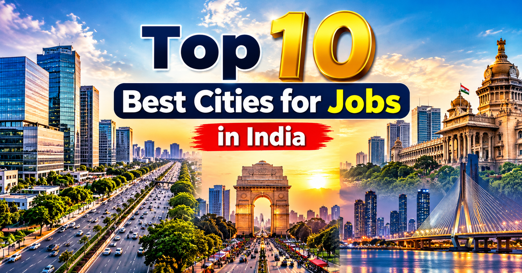 Best Cities for Jobs in India